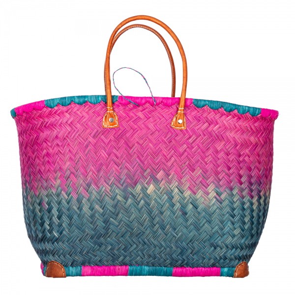 Комплект от 3 плажни, дамски чанти, многоцветни - Kalapod.bg